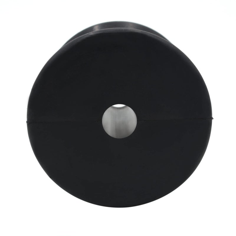UANOFCN 3" Width Boat Trailer Bow Stop Roller by 1/2" Shaft Non Marking Rubber - Image 5